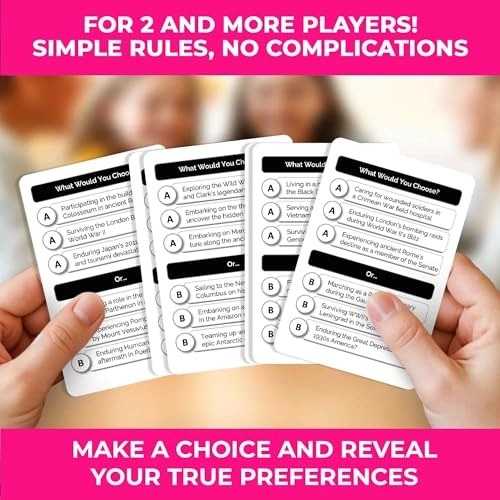 What Would You Choose: History Edition - Family Card Game