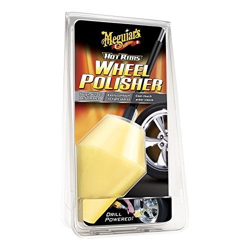 Meguiar's Hot Rims Wheel Polisher - Drill-Powered Attachment