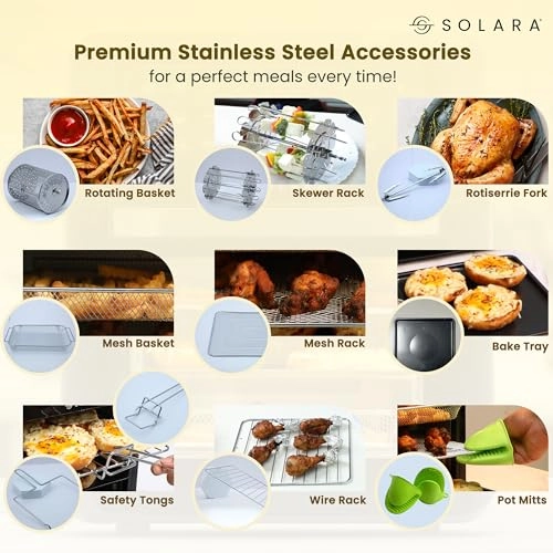 Digital Air Fryer Oven SOL-AF-501