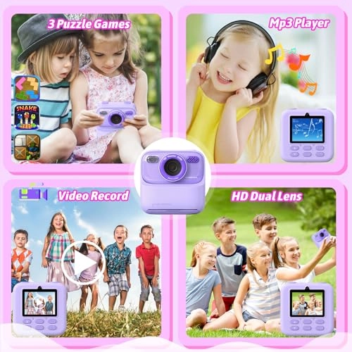 Instant Print Camera - 32GB White