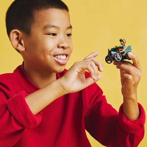 City Aeroplane + City Hospital Bed Race Car (60459)