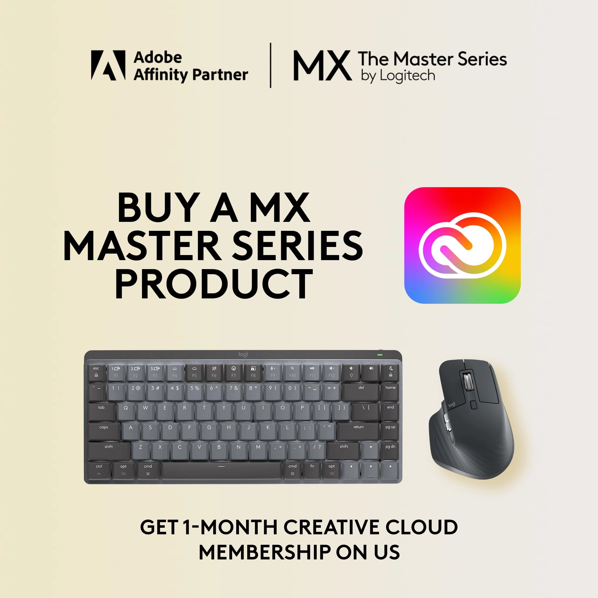 MX Mechanical Mini + MX Master 3S - TKL Wireless