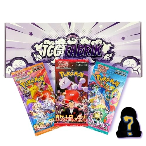 Pokemon Japanese Booster Packs - Japanese 3pcs - 15 Cards