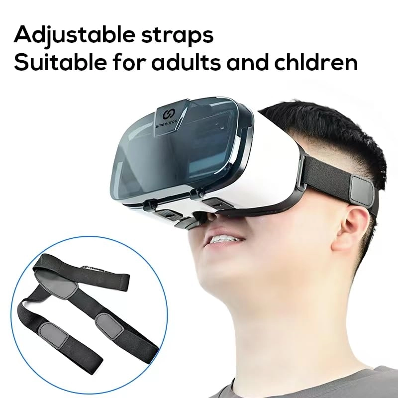 VR Headset - White Adjustable Headband
