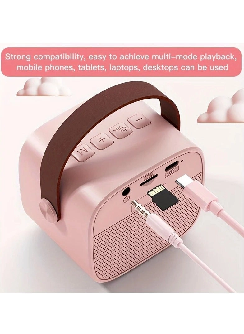 Portable Karaoke Speaker + Wireless Microphone - 2 6 W