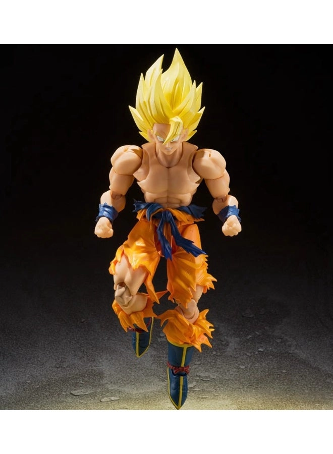 Generic Dragon Ball Super Saiyan Goku Action Figure 17cm