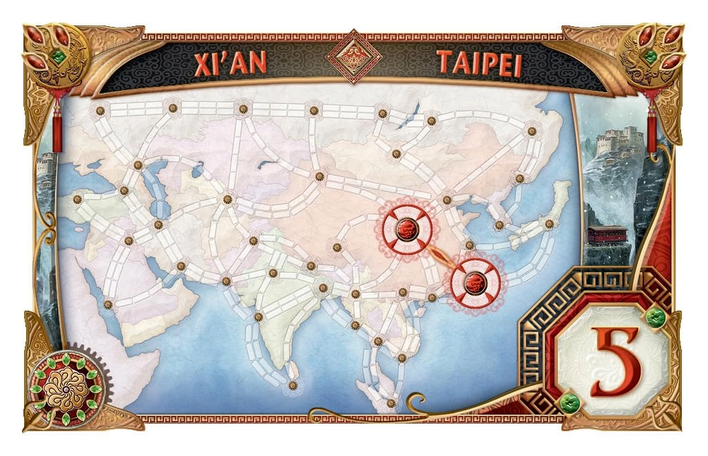 Ticket To Ride: Asia Map Collection
