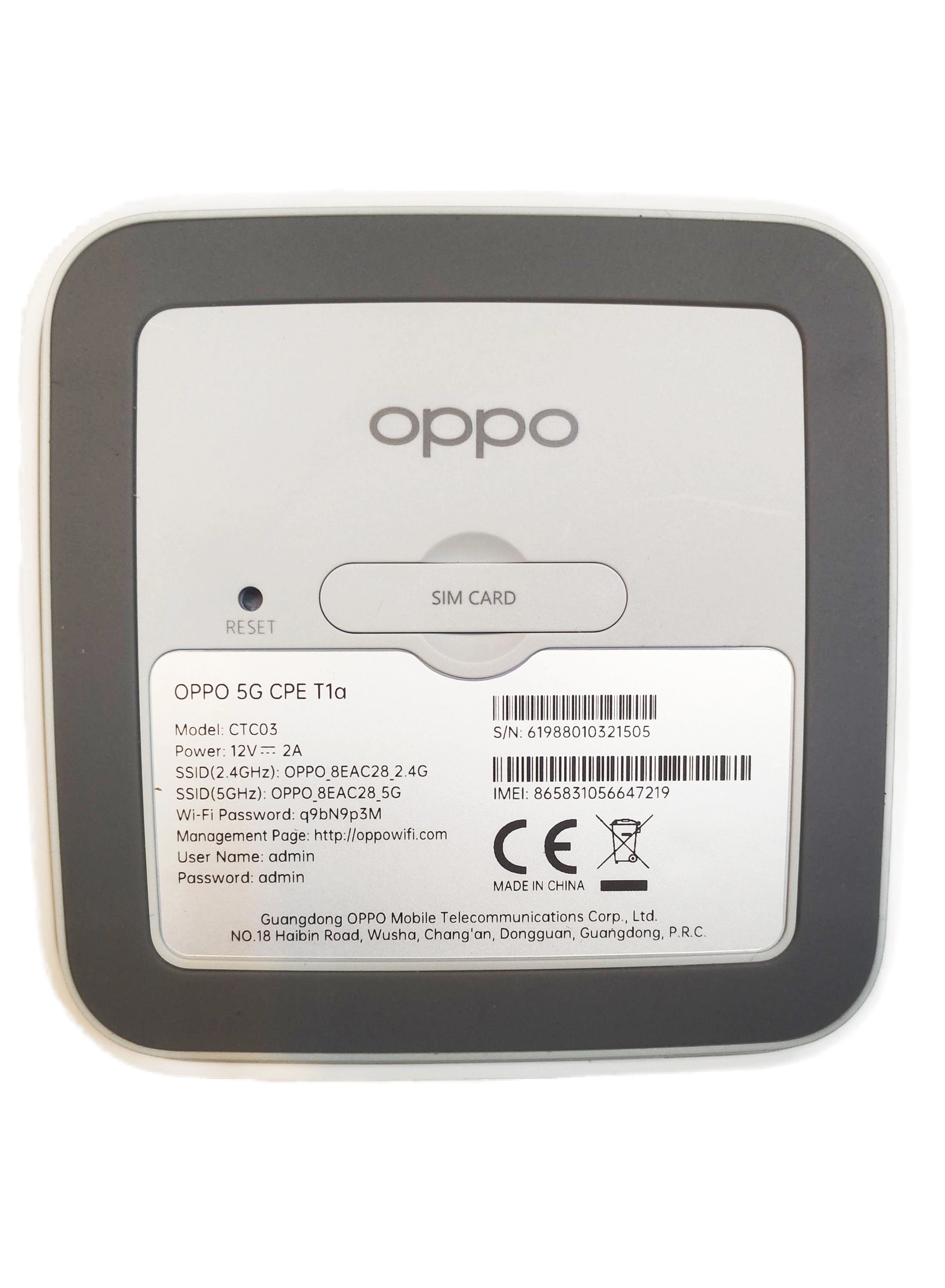 CTC03 - 5G/ 4G Wi-Fi 6 4.1 Gbps