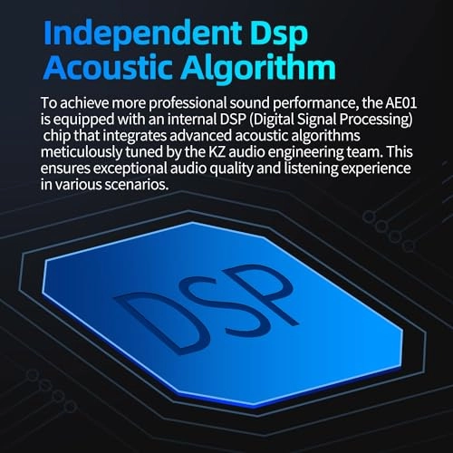 AE01 - Earhook for Earbuds - Bluetooth 5.4 ENC Noise Reduction