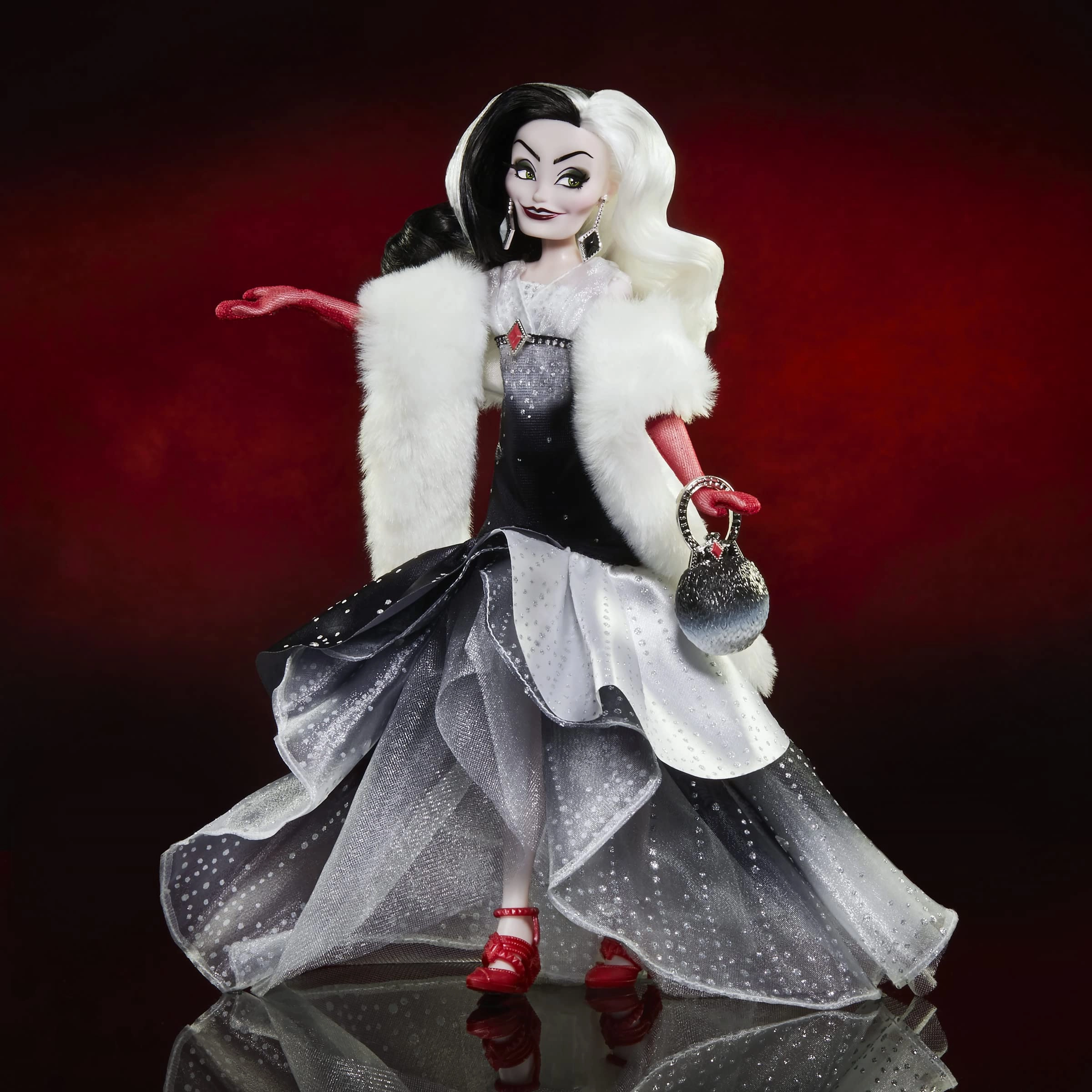 Cruella De Vil Fashion Doll - Contemporary Style Collectible Ages 6+