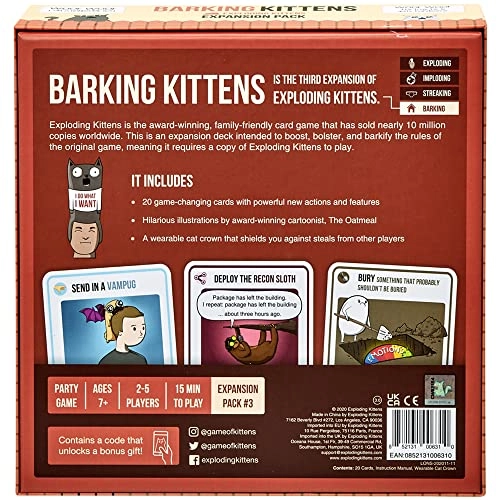 Exploding Kittens: Barking Kittens