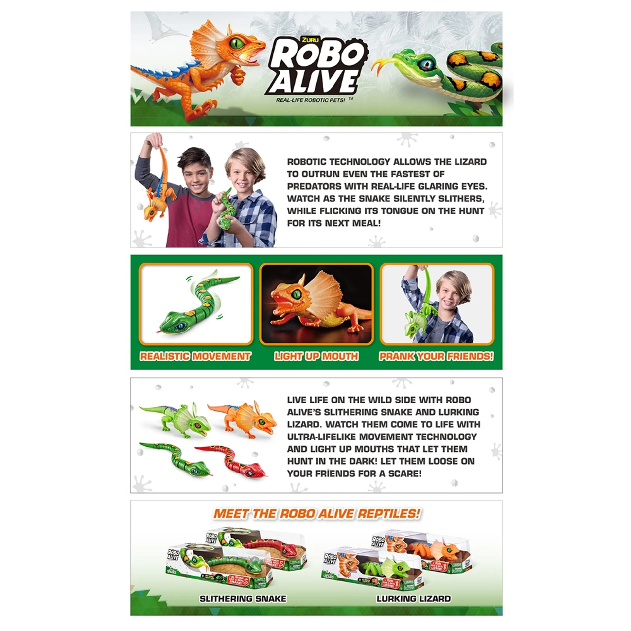 Robo Alive Slithering Snake