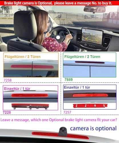 G7256 Radio + 7228 Camera - 7 inch