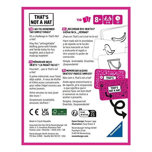 That’s Not a Hat! - Card Game