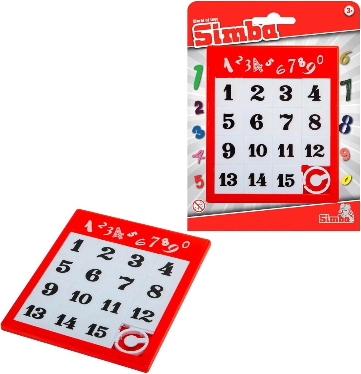 Simba Moving Puzzle Numbers - Suitable for 3 years & above