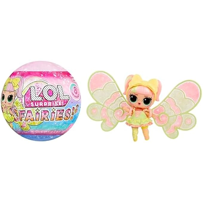 Fairy Tots Doll - Custom Wings Magic Crystal Craft Kit
