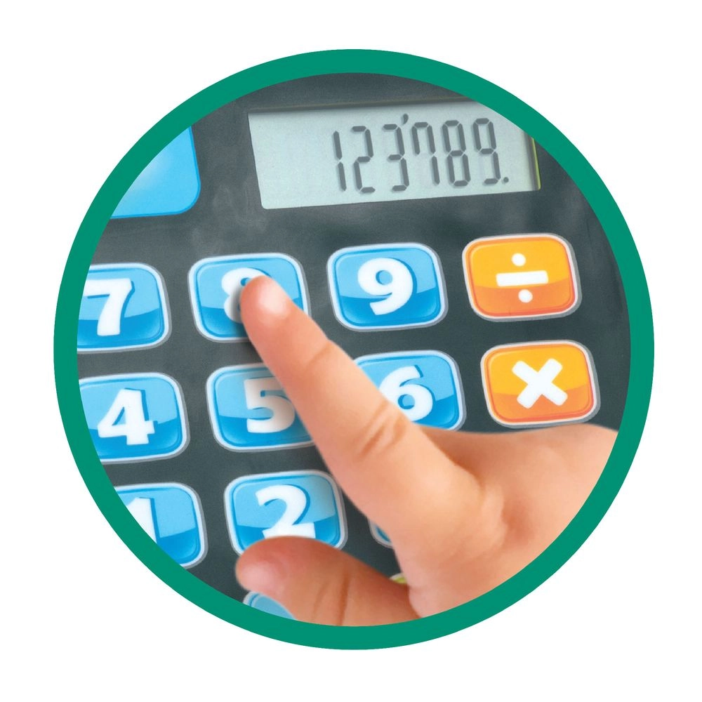 Smart Calculator Cash Register Set - 3 Years & Above 25 pieces