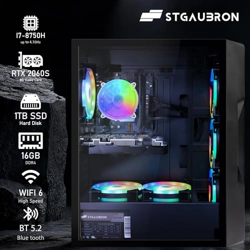 Gaming PC Desktop - I7 8th 16GB 1TB