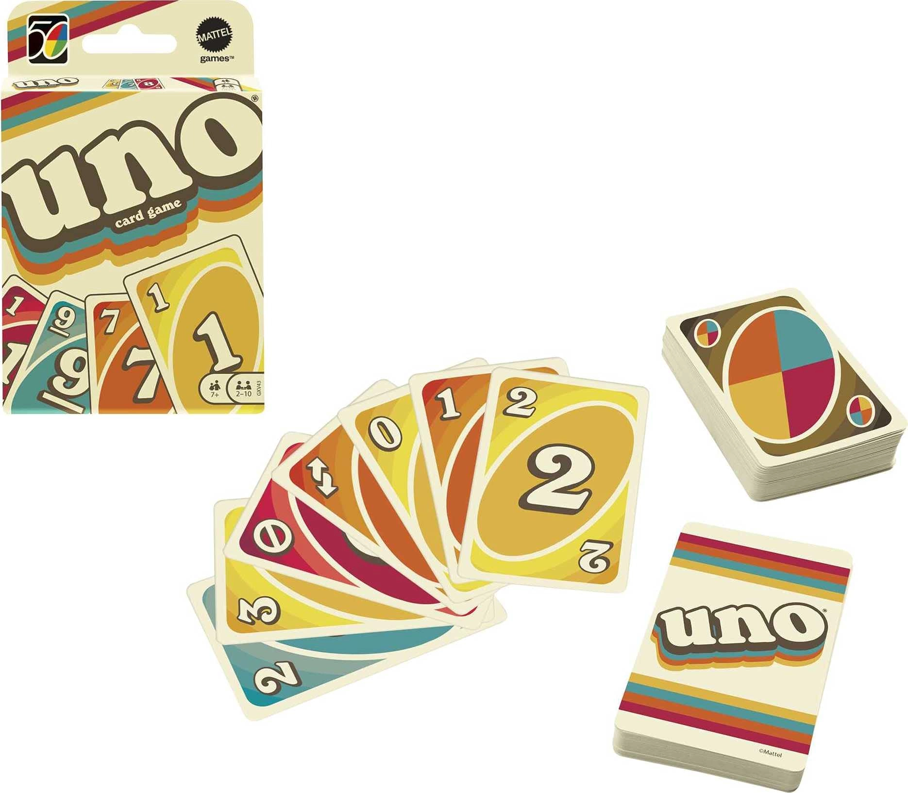Mattel Games UNO: Iconic Series 1970's - Card Game