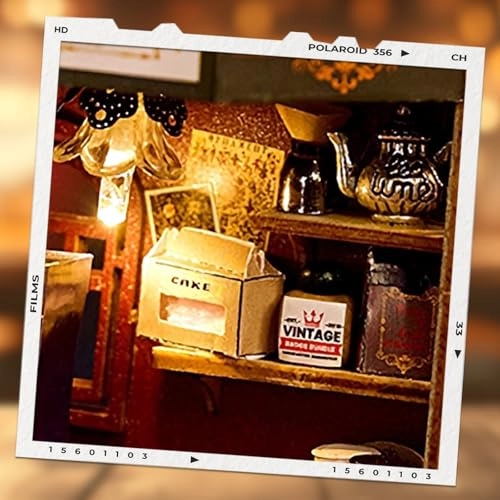 DIY Miniature Dollhouse Kit - Romantic garden