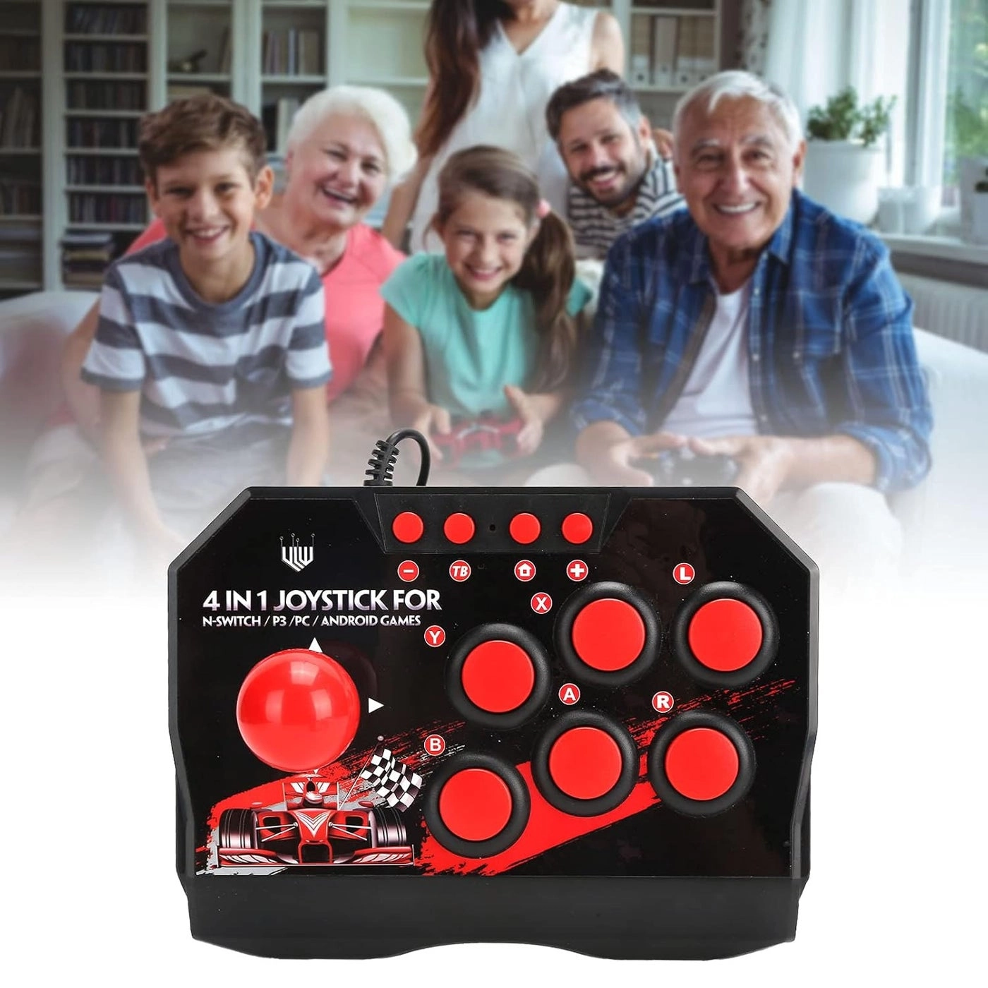 Arcade Joystick - Wired PS3 Switch PC Android TV