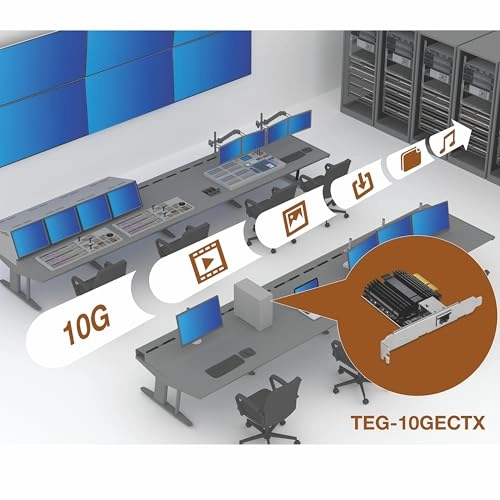 TEG-10GECTX - PCIe Gen 2 3.0 x4 Ethernet