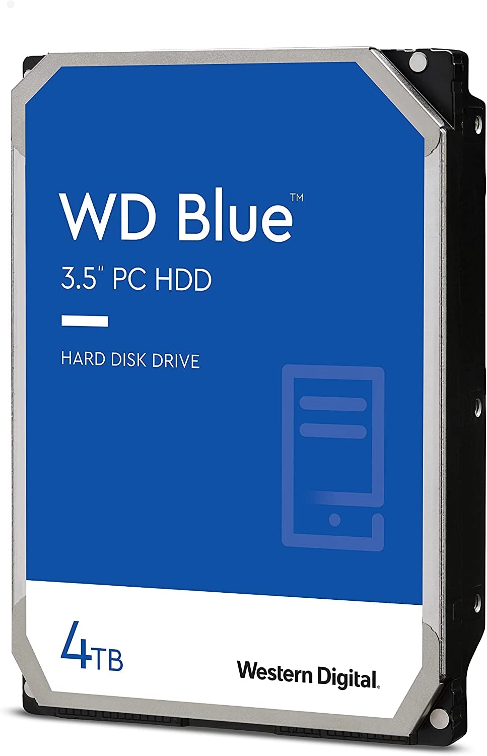 (Renewed) WD Blue 3.5" 5400rpm 256MB SATA 6Gb/s (WD40EZAZ) - 4TB