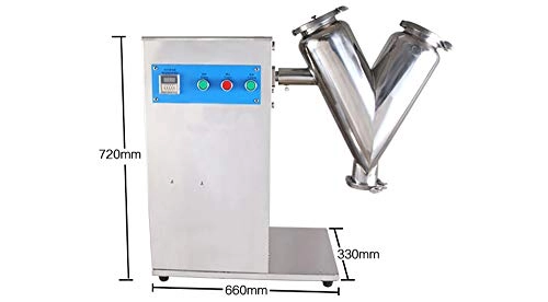V Type Dry Powder Mixer - 2L 0.55kw