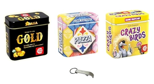 Gold + Piazza + Crazy Birds + Bottle Opener - French From 8 years