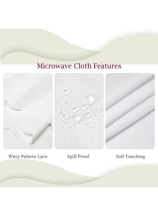 Microwave Oven Cover - 100 x 35 cm Waterproof Serinity Wave Design