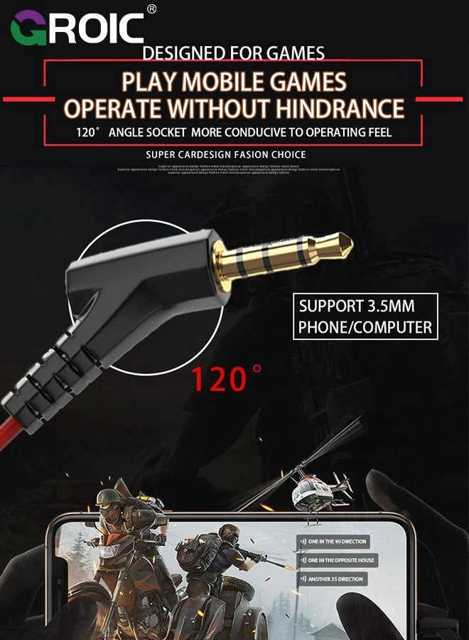 3.5 MM Gaming Wired Headphone