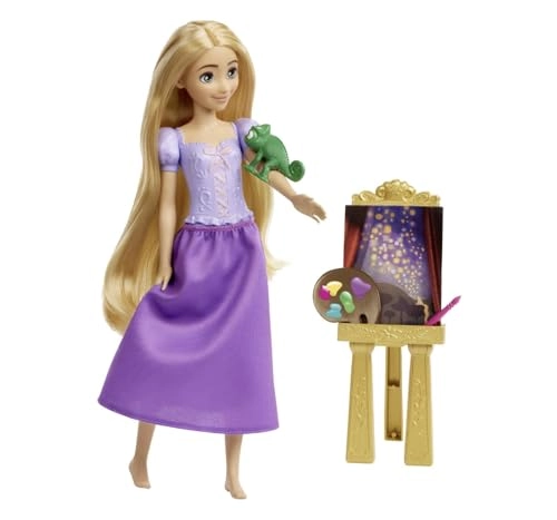 Rapunzel Fashion Doll - Pascal Figure 3 Art Accessories