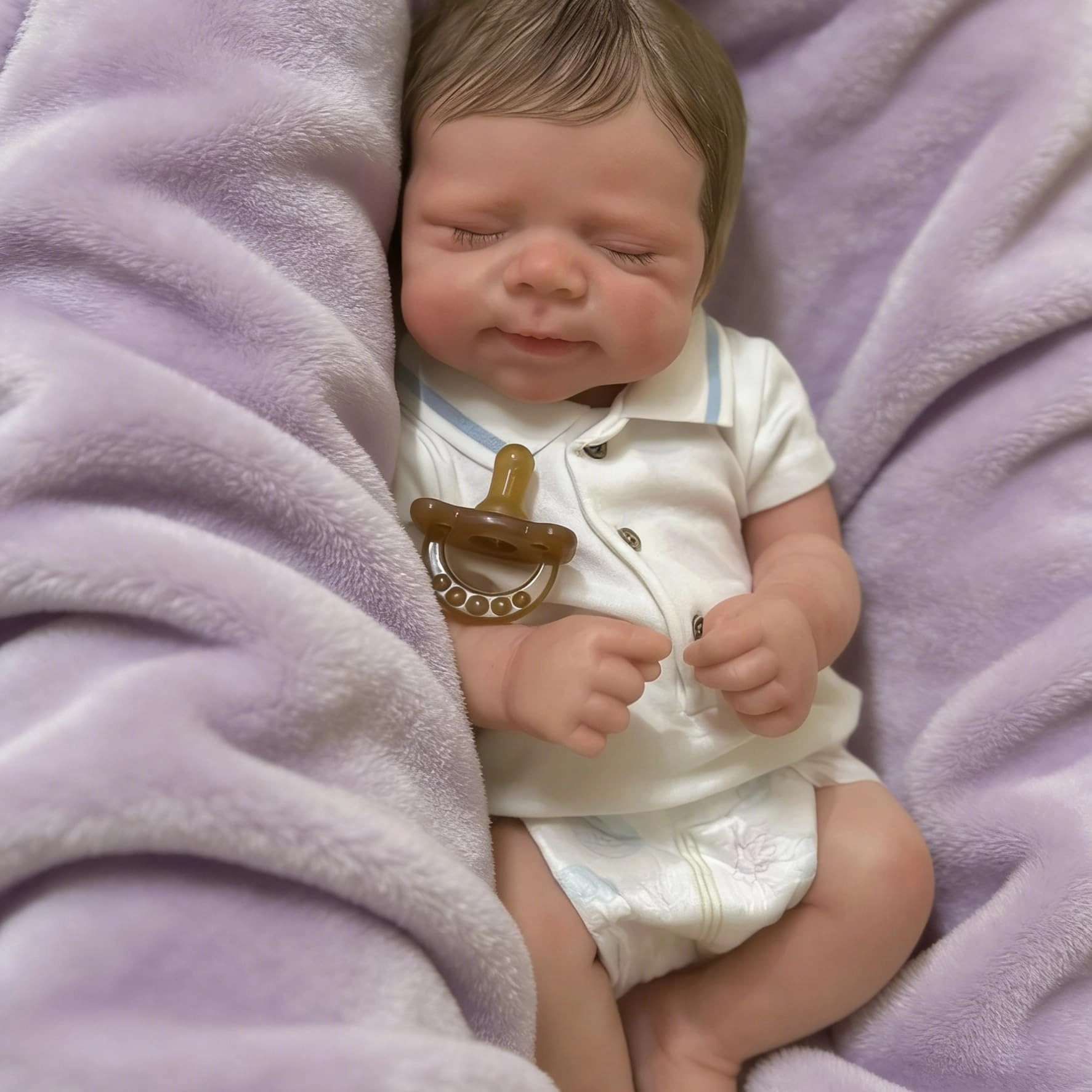 Reborn Baby Doll - 18 inch Full body vinyl Ages 3+