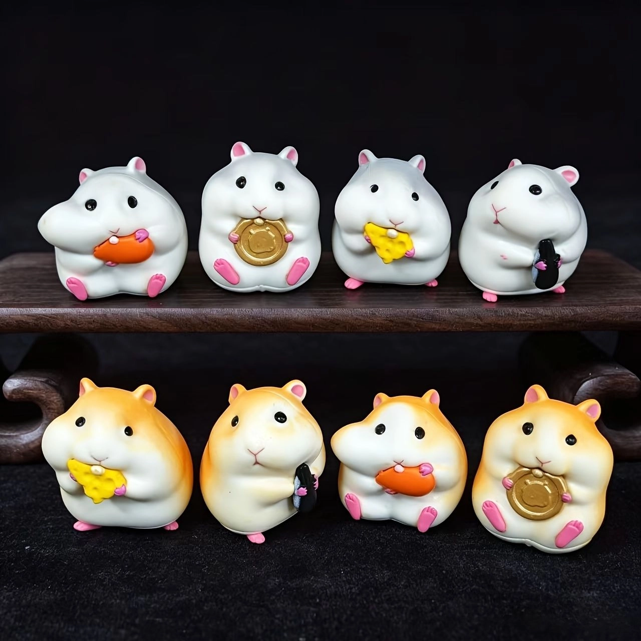 Generic Hamster Figure - Random Color PVC
