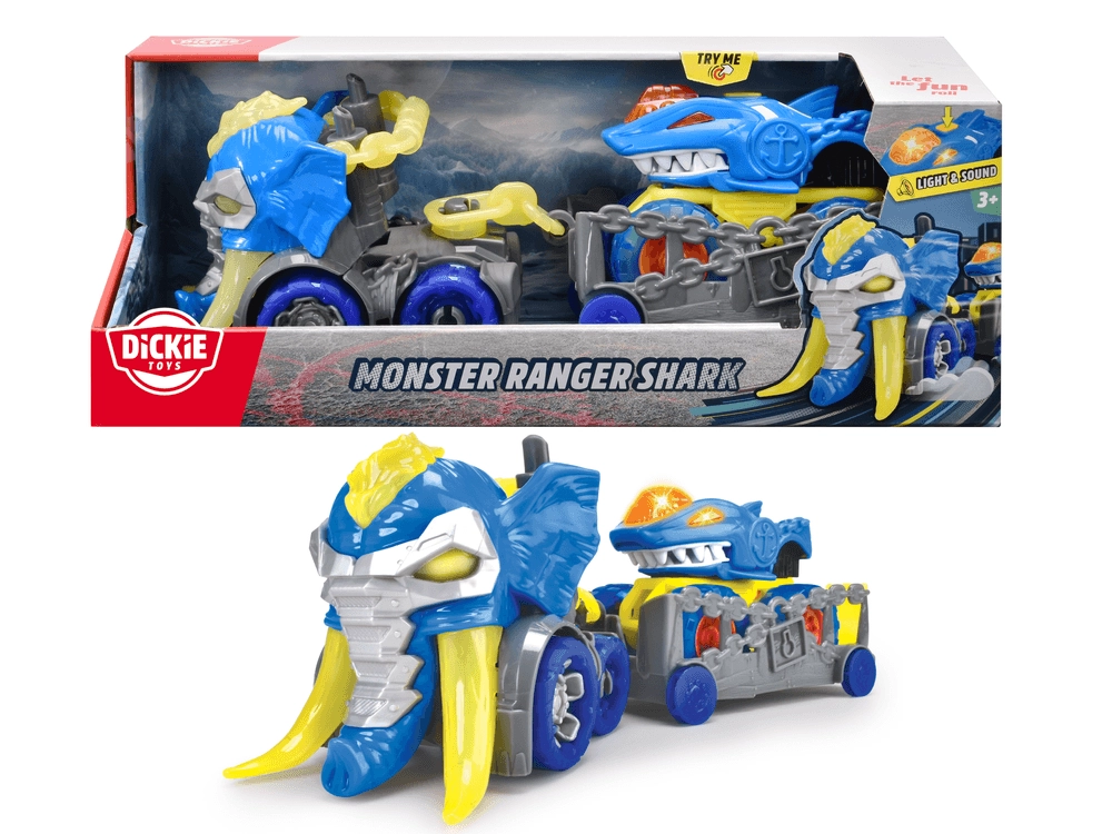Monster Ranger Shark Vehicle Playset