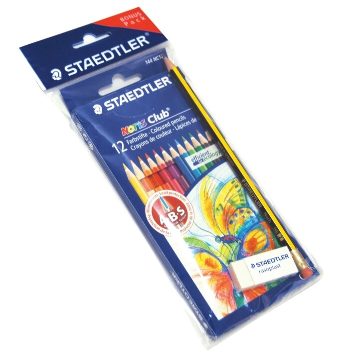 Noris Colour Pencils 185 - 12 + Noris HB Pencil