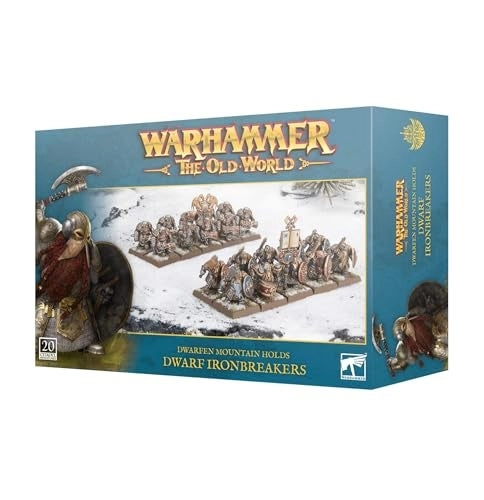 Games Workshop Dwarf Ironbreakers - Warhammer The Old World - 20 pieces