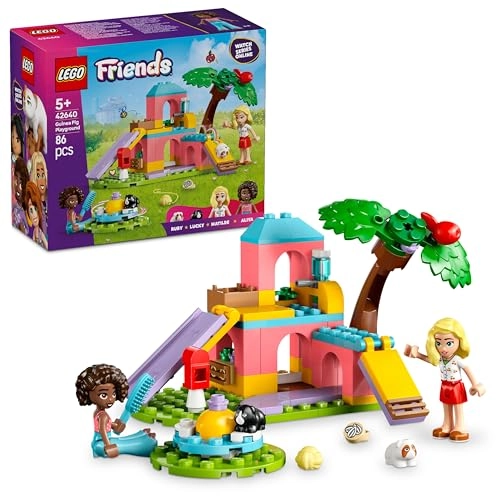 Friends Guinea Pig Playground (42640) - 2 Minidolls 2 Animal Figures