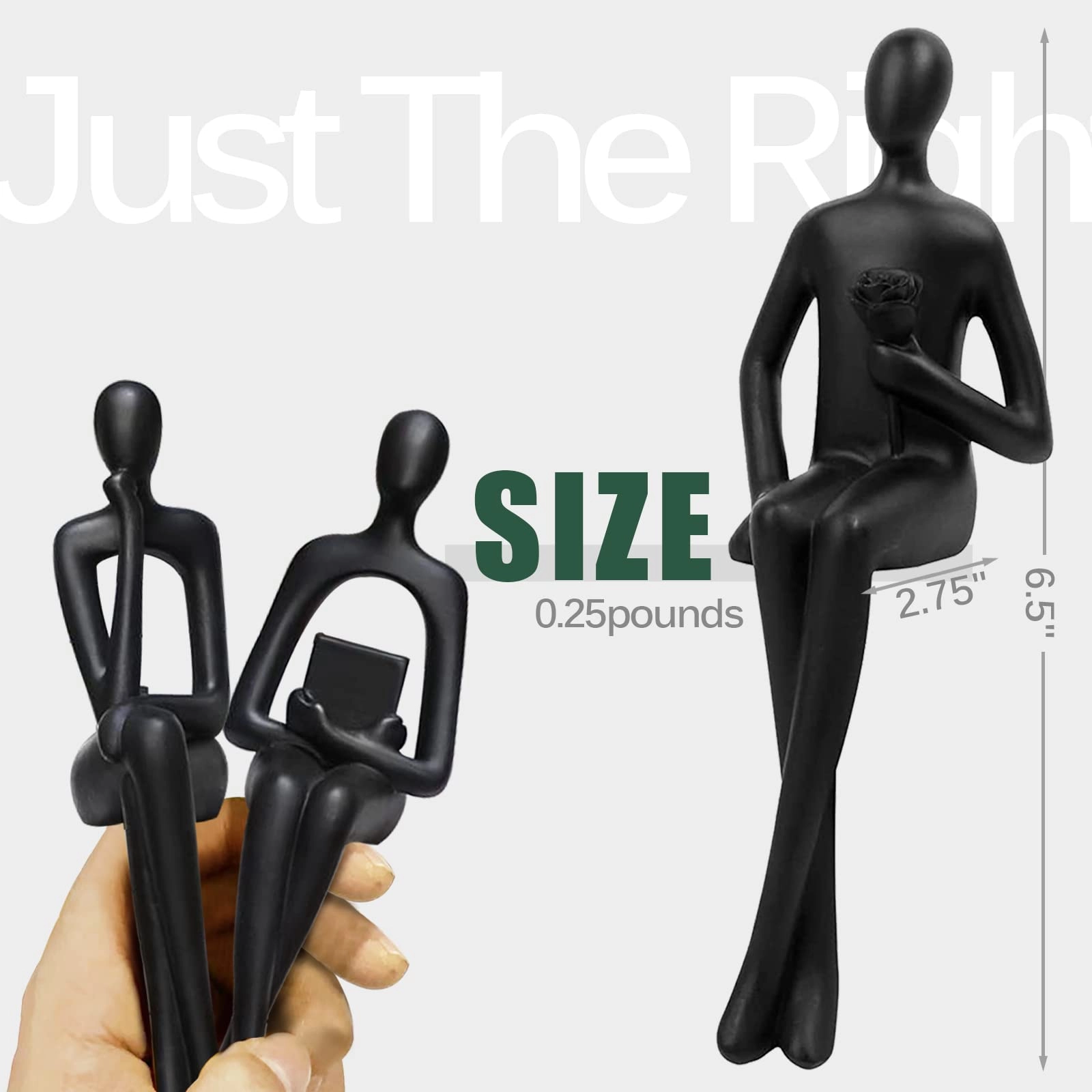 Thinker Statues - Resin