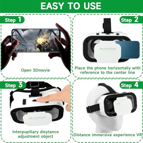 Virtual Reality Headset - Controller 4.7-6.5 inch