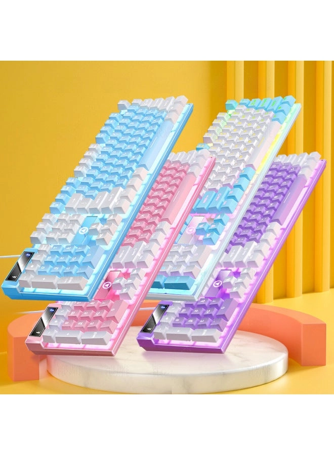 L1 Mechanical Feel Silent Keyboard - Wired/Wireless