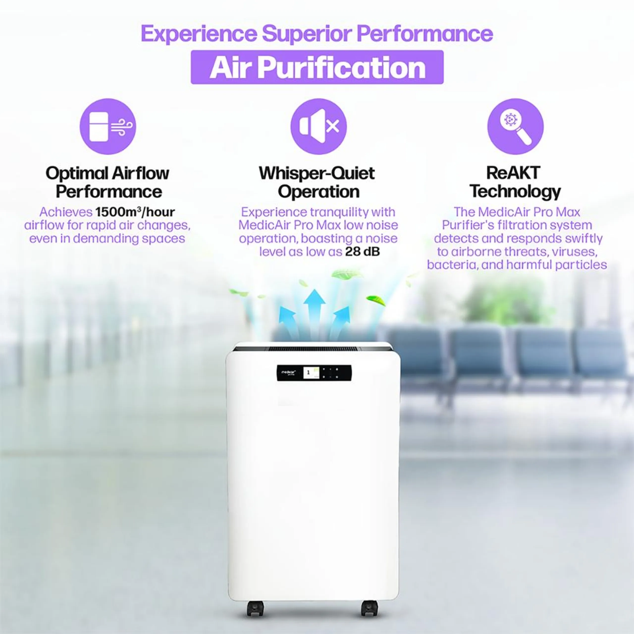 Pro Max - 1500 m3/h HEPA H-13