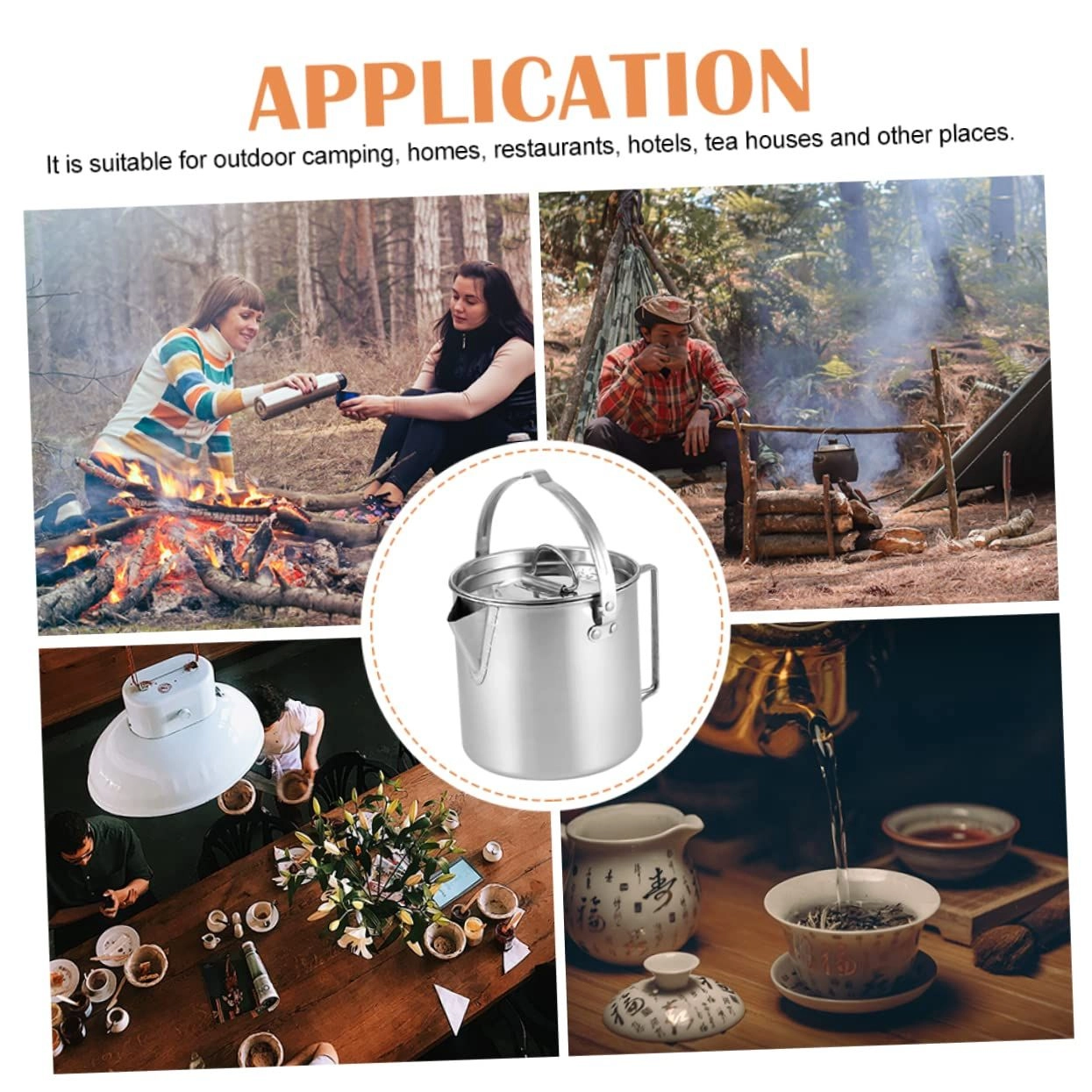 Camping Kettle - 1.0 1.2L