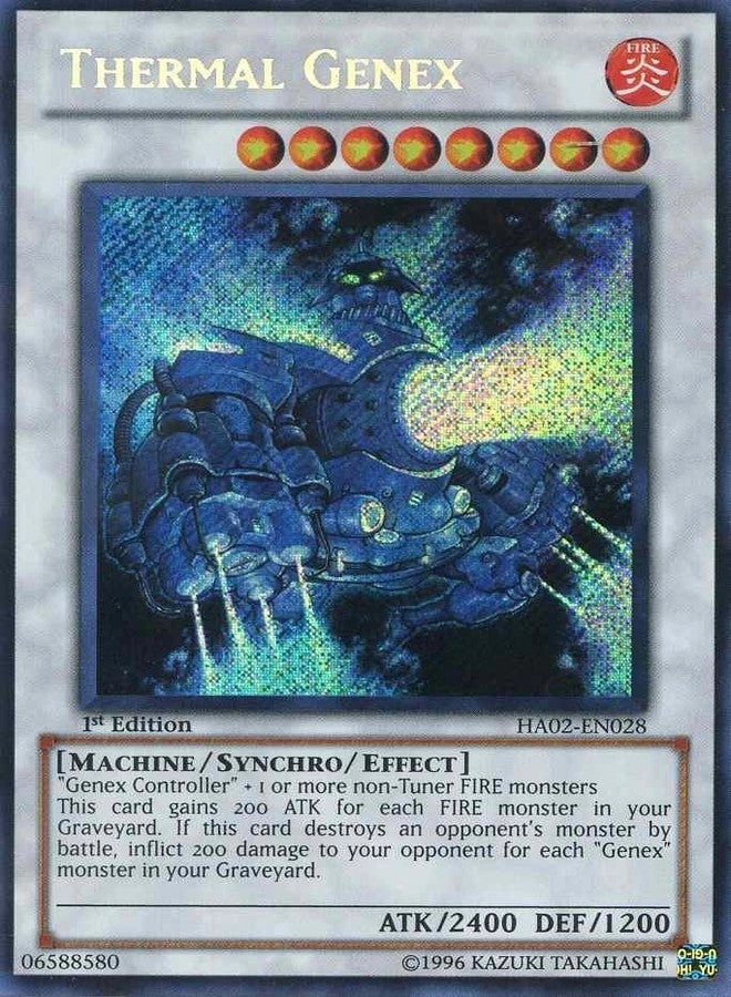 Yu-Gi-Oh! Thermal Genex #HA02-EN028 - 1st Edition - Secret Rare