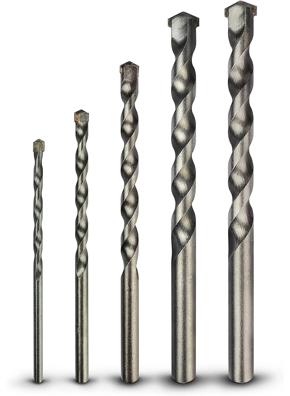Drill Bit Set - 5 Piece 4, 5, 6, 8, And 10 mm
