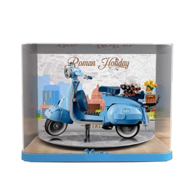 HCAEIOFJ Clear Acrylic Display Case for Lego Icons 10298 - Lego Icons