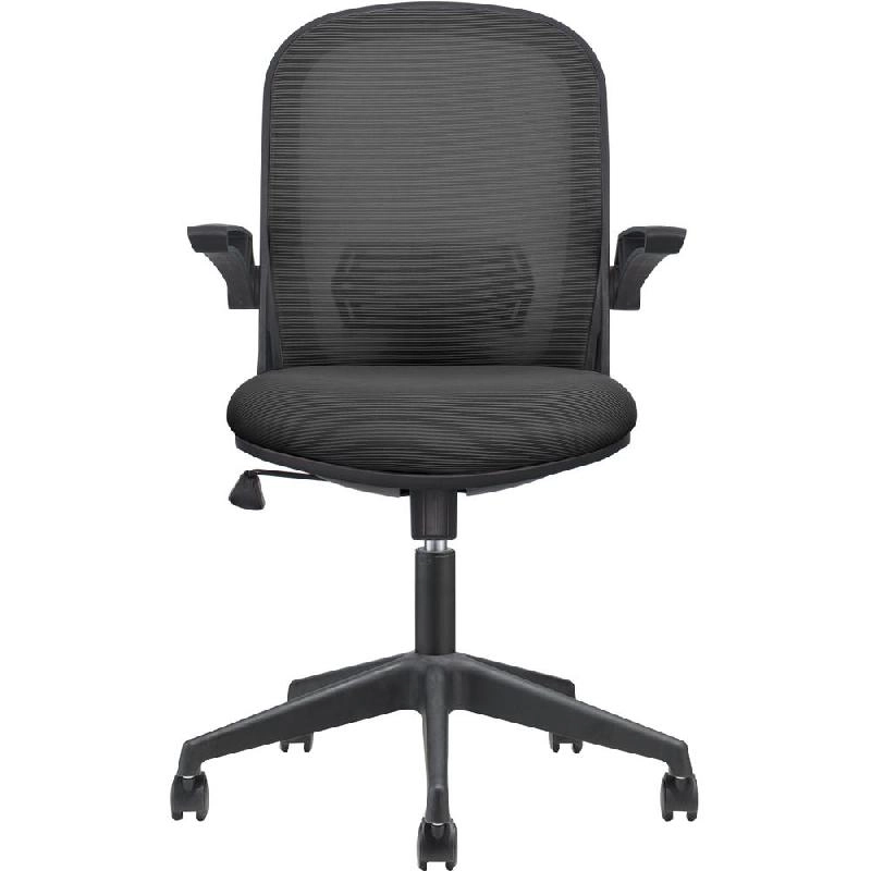 Student Chair - Black Mesh/Fabric