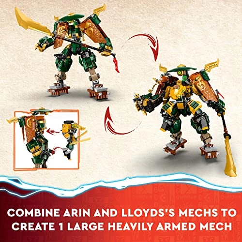 NINJAGO Lloyd and Arin's Ninja Team Mechs (71794) - Dragons Rising