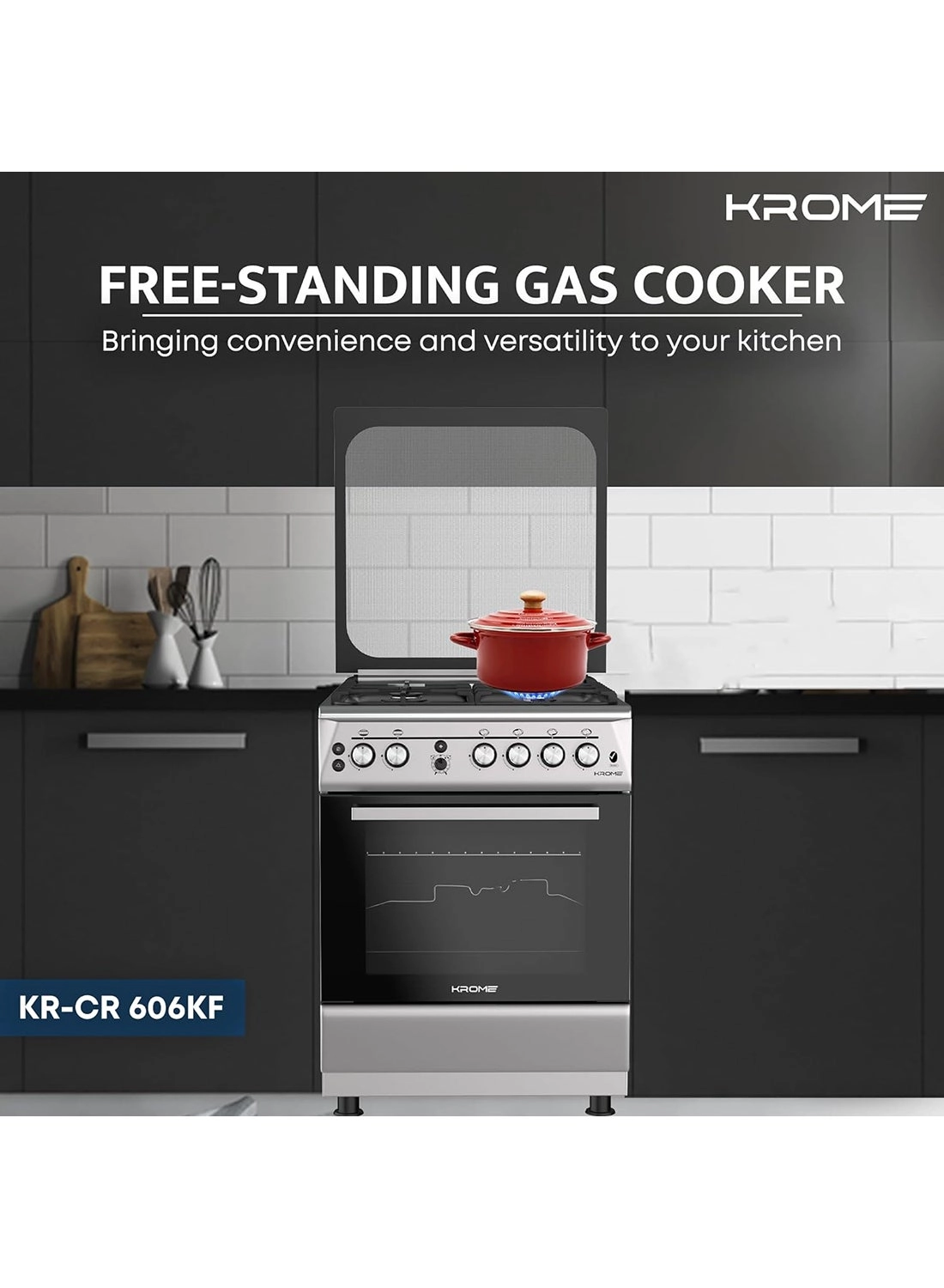 KR-CR 606KF GAS Cooker