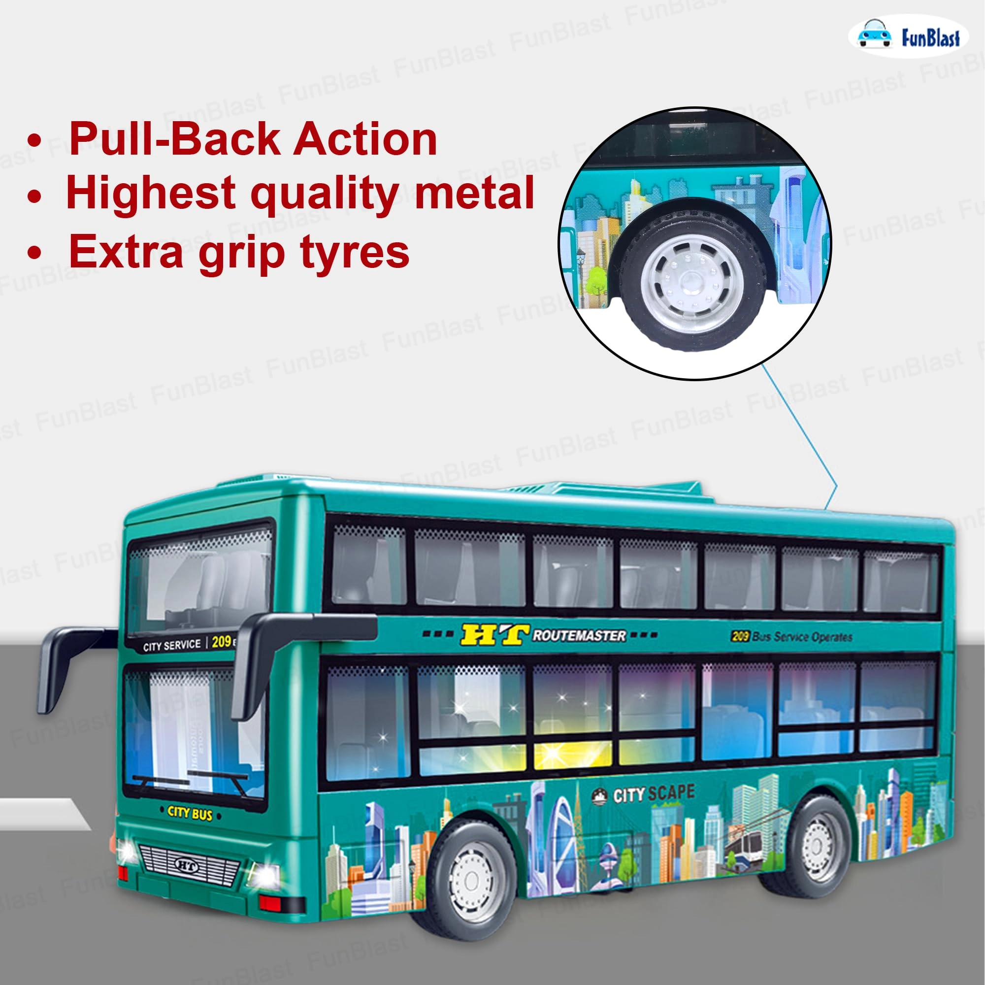 City Bus Toy - 1 Count